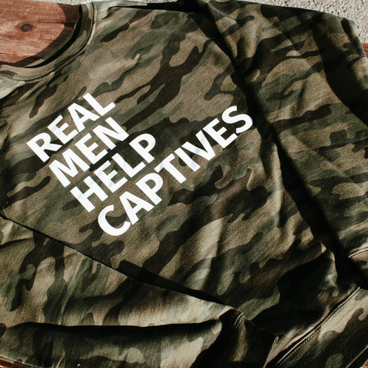 Helping Captives Crewneck